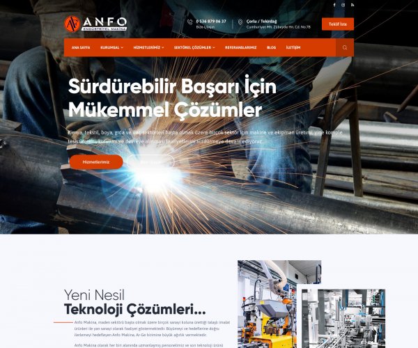 Anfo Endüstriyel Makina